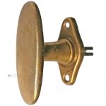 Art Deco Türknauf Balkontür Türgriff Griffolive oval alt 74/47/43mm 8er Vk