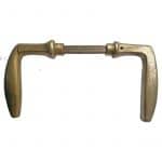 Türdrücker Jugendstil Avantgarde alt polygon Türklinken 16.6mm 9er Vk