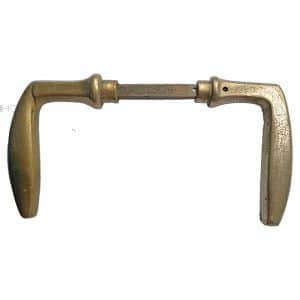 Türdrücker Jugendstil Avantgarde alt polygon Türklinken 16.6mm 9er Vk