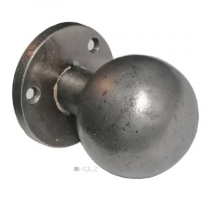 Türknauf Bauhaus alt Eisen rund Ziehgriff Türgriff 50mm