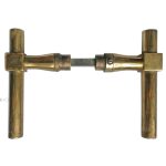 Türdrücker nach Art Biedermeier Würfel Stab Türklinken 17.8mm 8er Vk