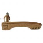 Türdrücker Jugendstil Avantgarde alt Eingang 16.2mm 9er Vk