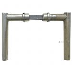 Türdrücker Avantgarde Bauhaus vernickelt alt 16.9mm 9er Vk