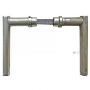 Türdrücker Avantgarde Bauhaus vernickelt alt 16.9mm 9er Vk