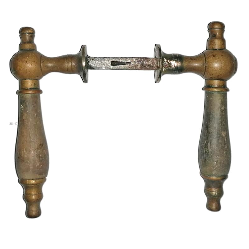 Türdrücker antik Kugel Birne Horn alt Türklinken 8er Vk