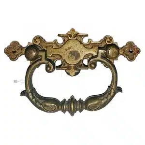 Möbel Schubladengriff antik Gründerzeit Kommode Vertiko alt 108mm