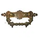 Schubladengriff antik Messing Historismus alt Kommode 110mm