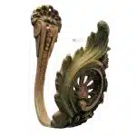 Raffhalter antik Bronze Vorhang Halter alt 17cm