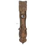 Langschild Jugendstil floral alt prächtig 52x270 17mm 78