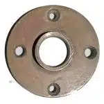 Tür Drückerrosette alt Bauhaus rund vier Punkt 55mm 17.3