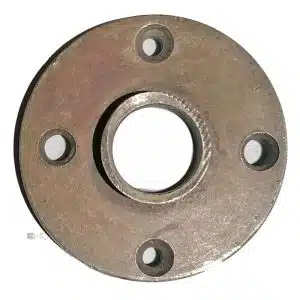 Tür Drückerrosette alt Bauhaus rund vier Punkt 55mm 17.3