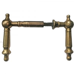 Türdrücker Kastenschloss antik Kugel polygon alt 15.1mm 8.5er Vk