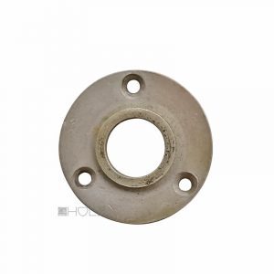 Bauhaus Drückerrosette rund alt Türdrücker 1920er Rosette vernickelt 16.2 mm