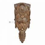 Möbelbeschlag antik Bronze Eckbeschlag Beinbeschlag alt 13,5 cm