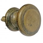 Fensterknauf antik Messing Schrank Türknauf alt 36mm
