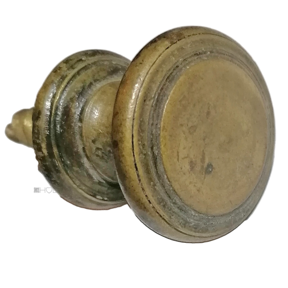 Fensterknauf antik Messing Schrank Türknauf alt 36mm