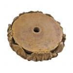 Rosette antik Kerzenhalter Lampe Teller Kerzenleuchter Restauration alt 56mm