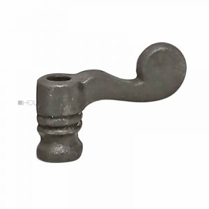 Fenster Vorreiber antik alt Fensterriegel rund Eisen historisch 15mm