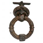 Türklopfer antik Ring Anker Tau alt Ring Eisen 911gr. 10.5cm