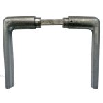 Türdrücker Bauhaus Stahl oval Türklinken alt 16.8mm 8er Vk