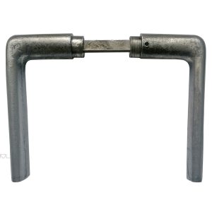 Türdrücker Bauhaus Stahl oval Türklinken alt 16.8mm 8er Vk