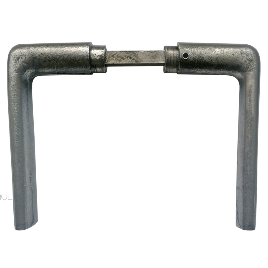 Türdrücker Bauhaus Stahl oval Türklinken alt 16.8mm 8er Vk