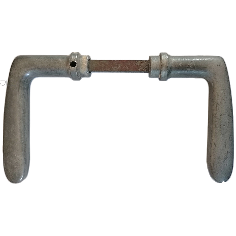 Türdrücker 1920er Alu alt Türklinken 16.9mm 9er Vk