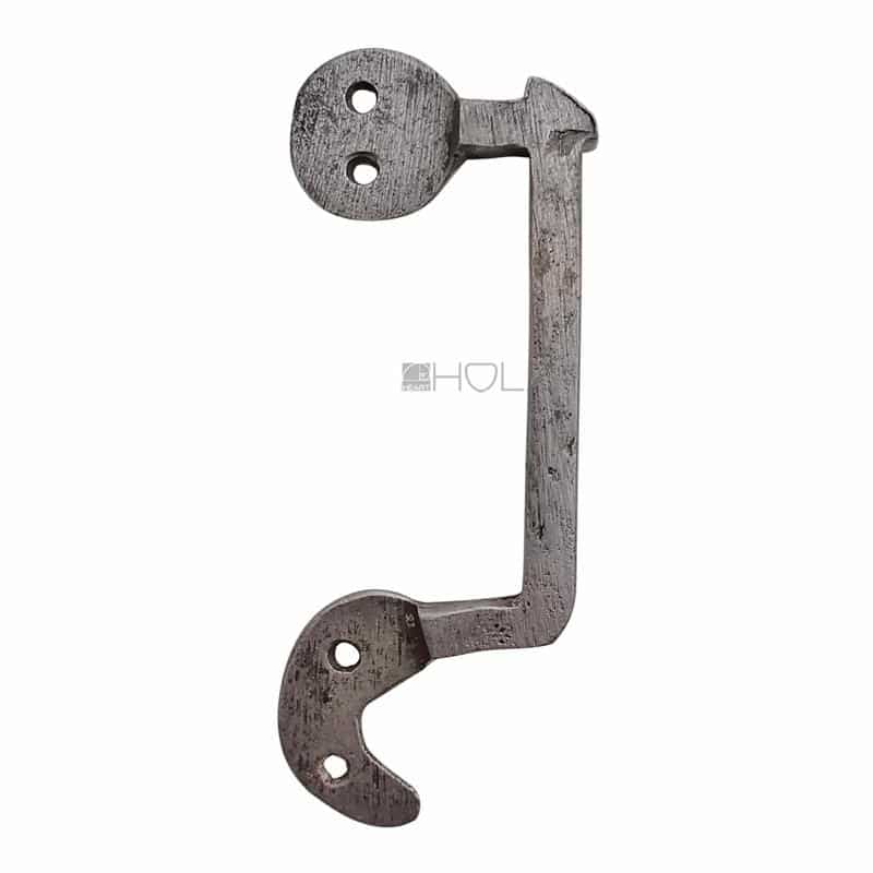 Schlossfalle Kastenschloss Schließkloben antik alt geschmiedet Tür 64 mm