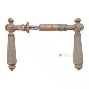 Türdrücker antik alt Blüte Würfel Kastenschloss 8er Vk Türklinken