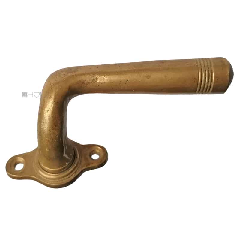 Fensterolive Jugendstil Halbgriff Avantgarde Ringe alt rechts 43mm