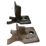 Maschinenhalter Gerätehalter Füße antik Gusseisen alt 5.2kg