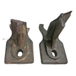 Maschinenhalter Gerätehalter Füße antik Gusseisen alt 5.2kg