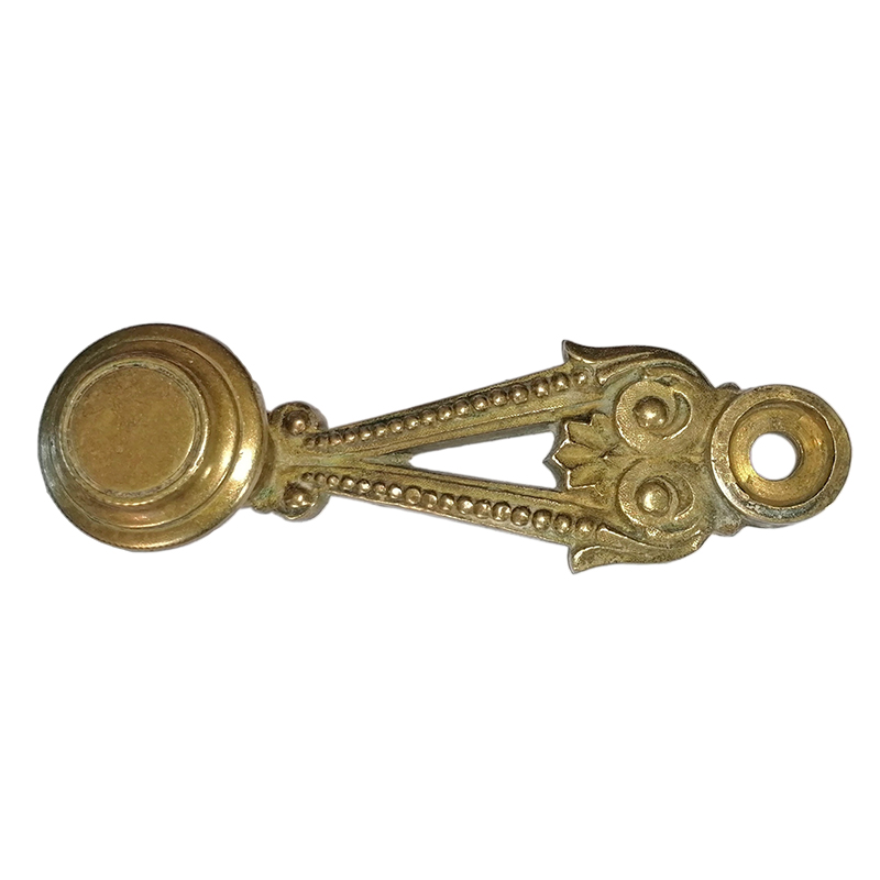 Espagnolette antik Griff Fenstergriff Zirkelriegel alt Perle 14cm