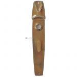 Langschild Jugendstil Avantgarde Türklinke alt 16.5mm 68