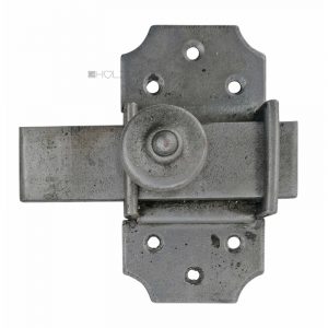 Schieberiegel antik Türriegel Eisen Tür alt Knopfriegel Frankreich 11cm