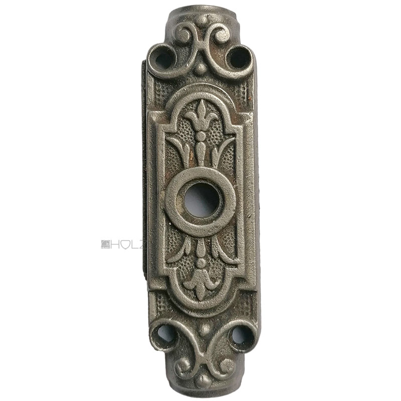 Basküle Fenstergetriebe antik Kasten Lilie Reiber links 108mm