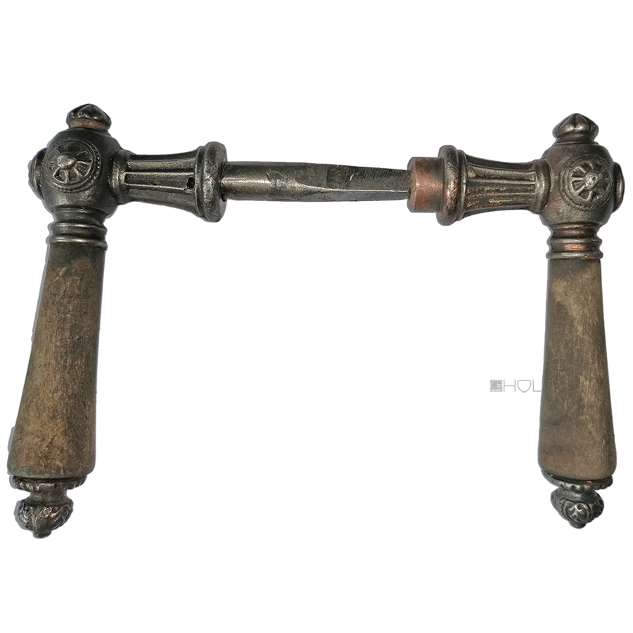 Door handle box lock antique iron sun Door handle old 17.8mm 8.5er Vk