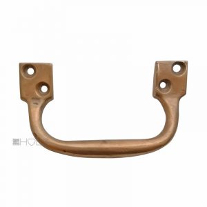 Schubladengriff antik Jugendstil Art Deco Messing Kommode alt 100mm