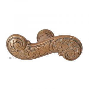 Fensterolive antik Fenster Neo Barock alt Fenstergriff 87mm