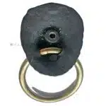 Möbel Schubladengriff Hängegriff Ringgriff Messing antik Löwe 64mm