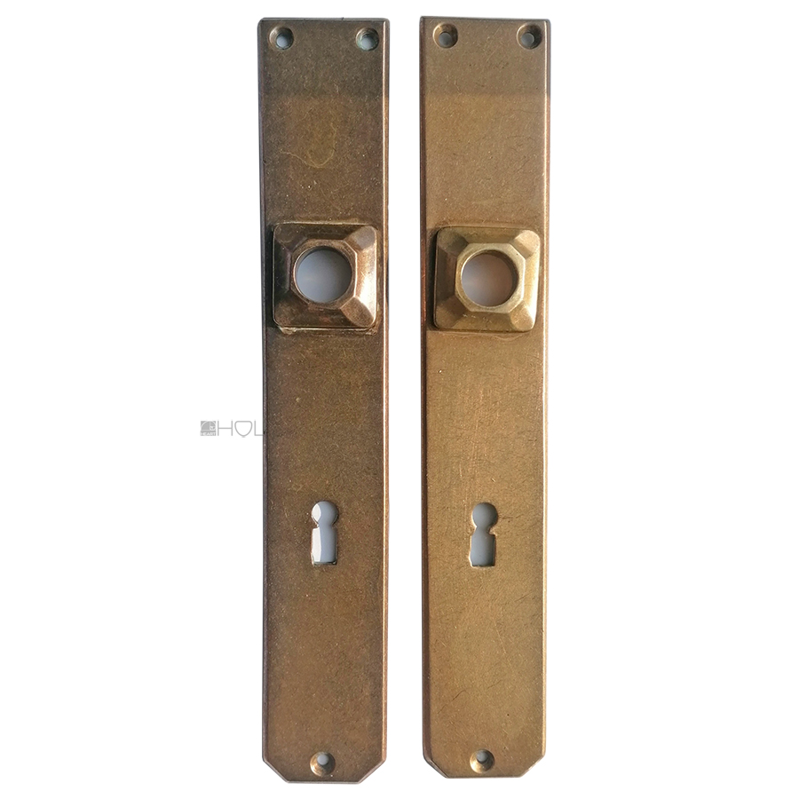 Langschilder Jugendstil Avantgarde alt prächtig 42x255 17.3mm 78