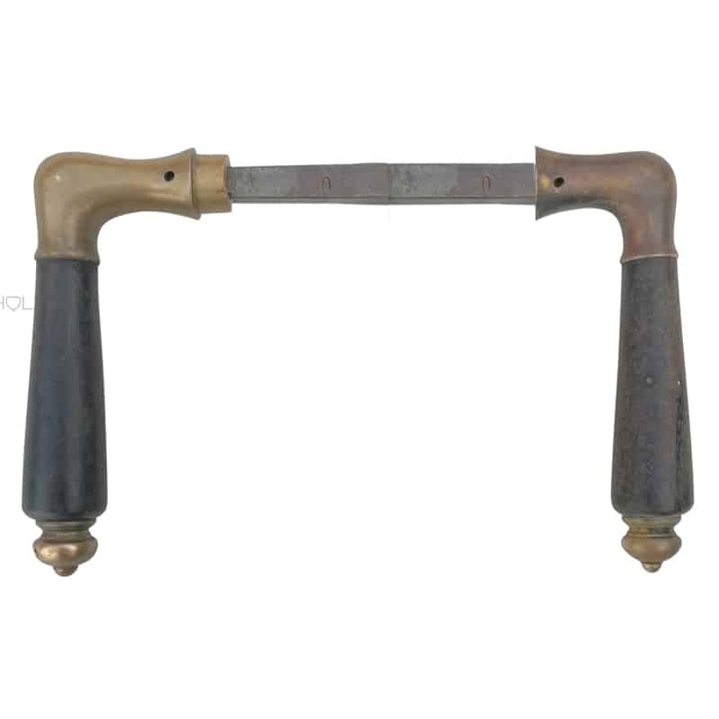 Türdrücker Kastenschloss Jugendstil rund alt Ebenholz 8.6er Vk Türdrücker Kastenschloss Jugendstil rund alt Ebenholz 8.6er Vk