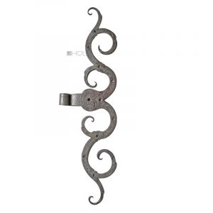 Türband geschmiedet S-Band antik Kunstschmiede 16er Dorn 54cm