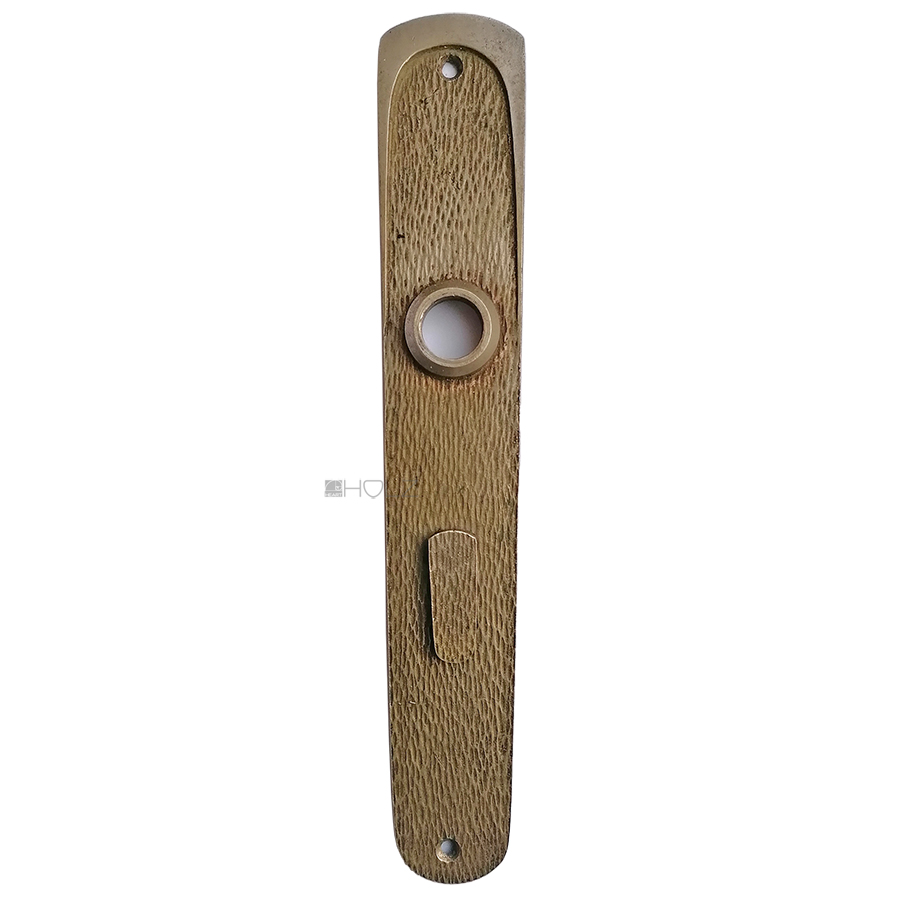 Langschild Jugendstil Avantgarde Hammerschlag Art Deco alt 17.2mm 78