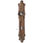 Langschild antik Eisen verkupfert Perle Lisene Gründerzeit alt 18.4mm 80