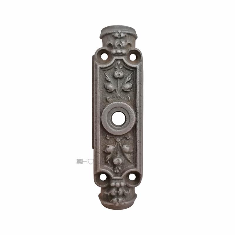 Basküle antik Fensterolive Getriebe Kasten Perle alt Einreiber links