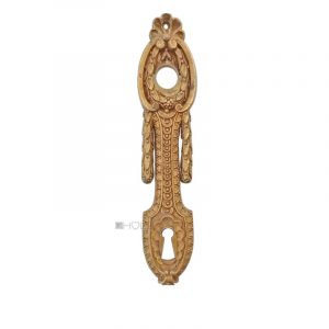 Langschild antik Bronze feuervergoldet alt Empire 16.6 mm 116