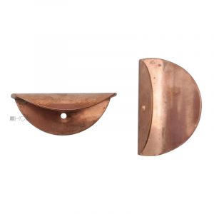 Schubladengriff Kupfer Möbel Küche Ziehgriff 77mm