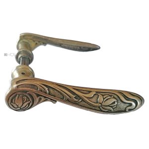 Türdrücker alt Jugendstil floral prächtige Türklinken 16.3mm 10er Vk