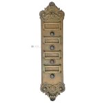Haus Klingelschild antik Gründerzeit alt Klingel 30cm